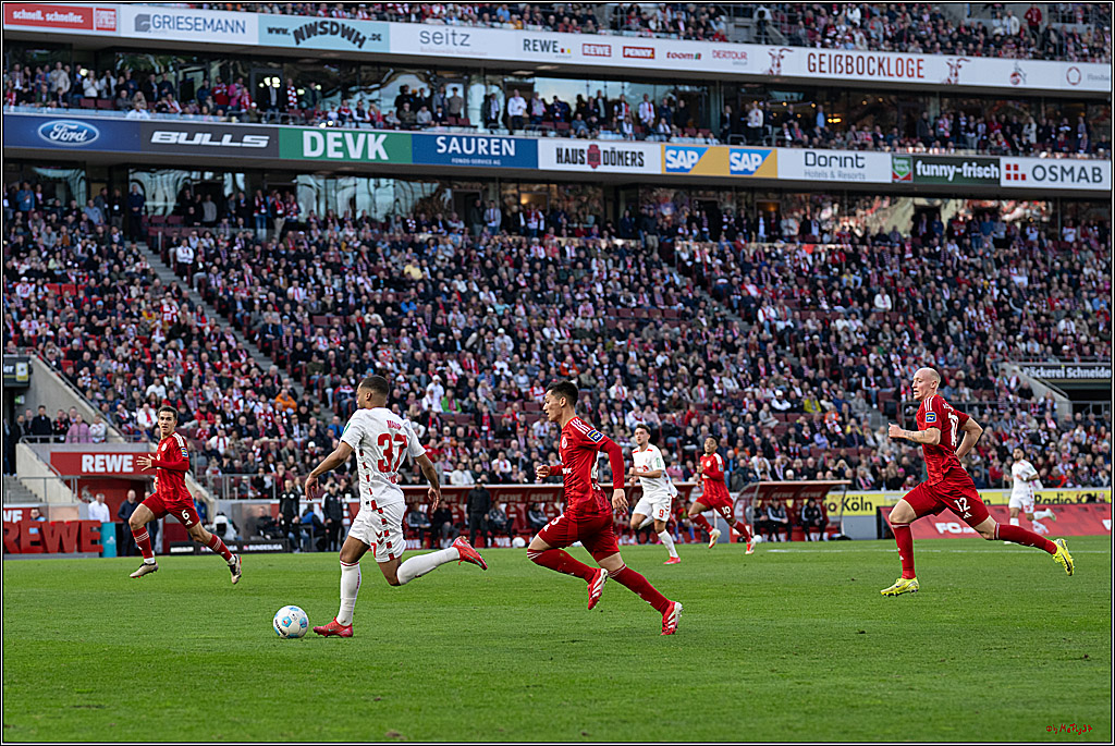 2. Fussball Bundesliga, 1.FC Köln - Fortuna Düsseldorf 1895, 23.02.2025